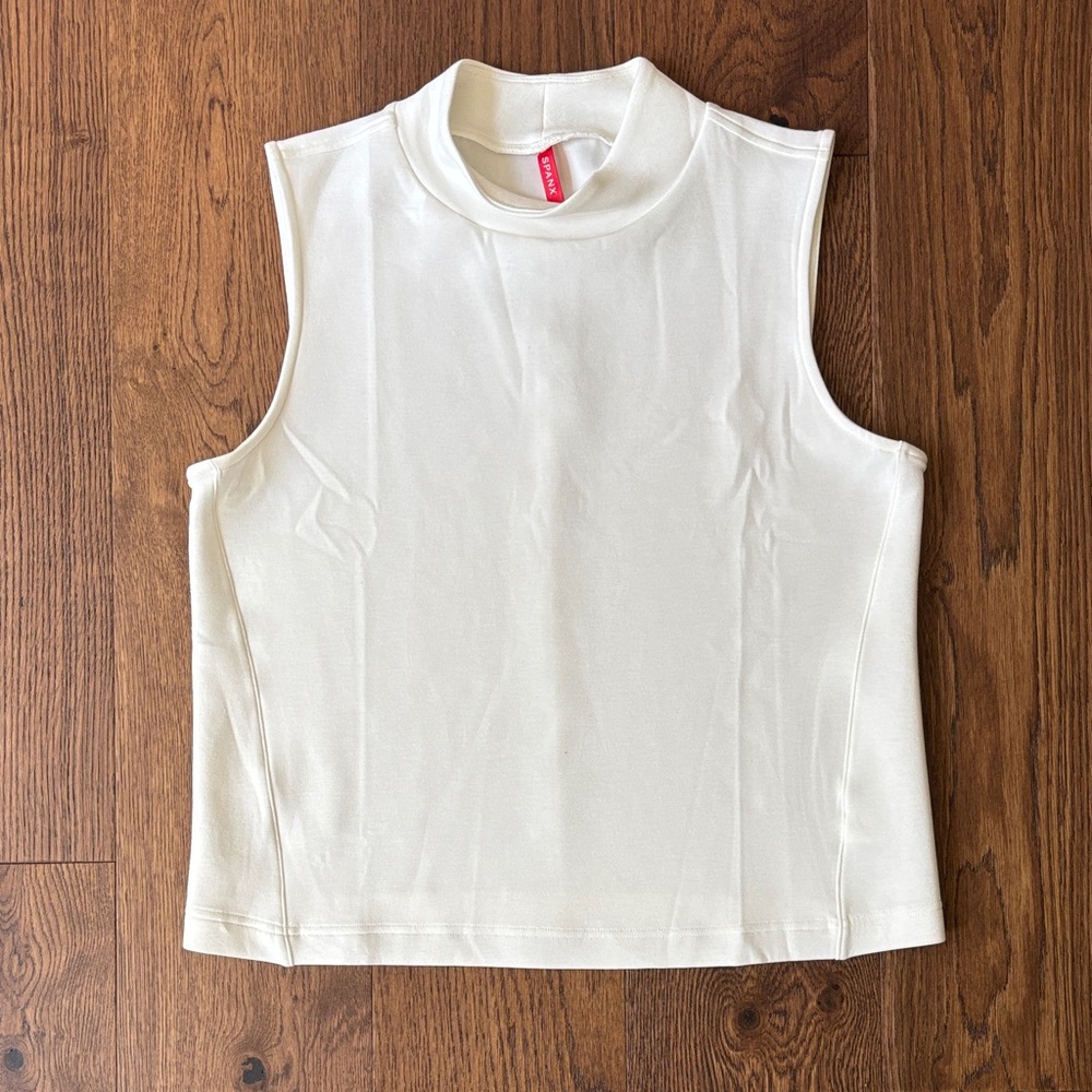 SPANX AirEssentials Mock-neck Sleeveless Tank (never worn)